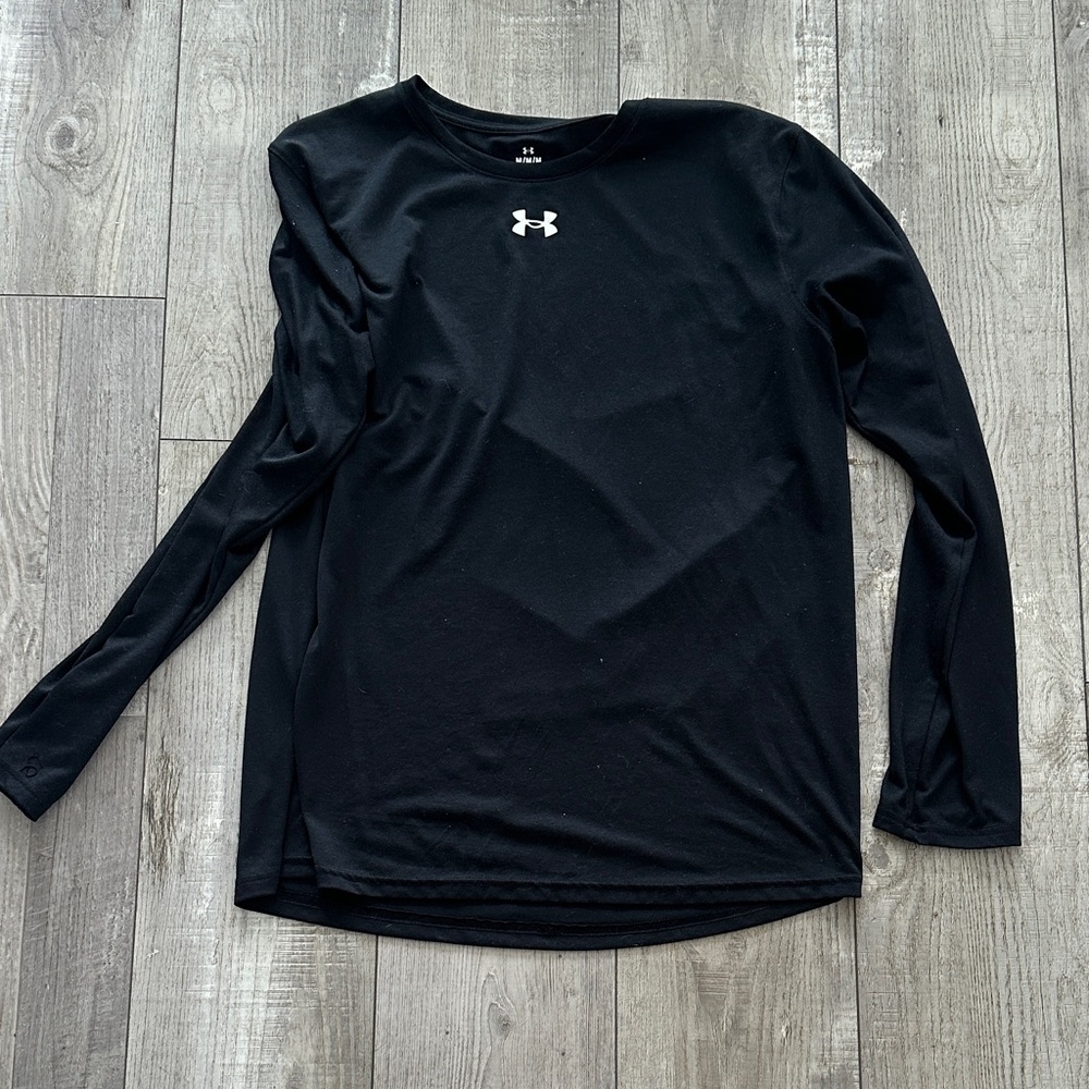 Under Armour Men's Long Sleeve Black Tee